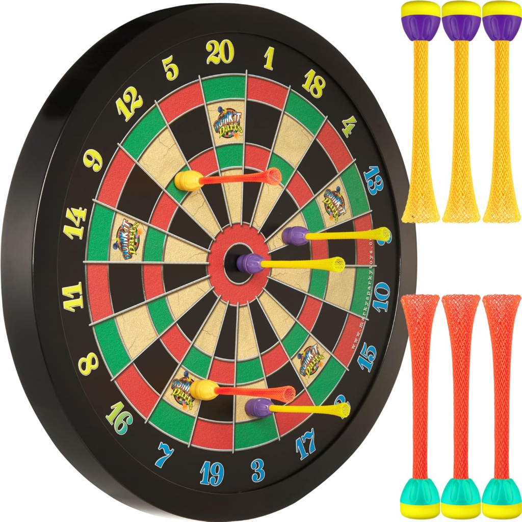 Doinkit Darts - Magnetic Dart Board - 3 Premium Designs - Kid Safe Durable Doinkit Magnetic Darts - Fun Indoor Wall Game for Boys and Girls or Adult Game Room